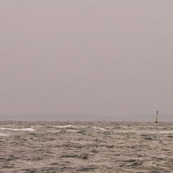 Wintersport auf der Ostsee