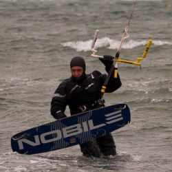 Wintersport auf der Ostsee