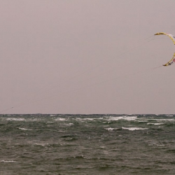 Wintersport auf der Ostsee