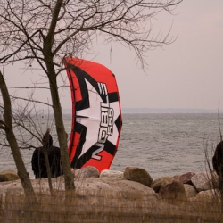 Wintersport auf der Ostsee