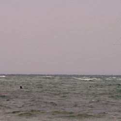 Wintersport auf der Ostsee