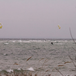 Wintersport auf der Ostsee