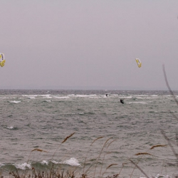 Wintersport auf der Ostsee