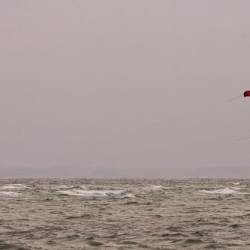 Wintersport auf der Ostsee