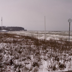 Daisy wütet an der Ostsee