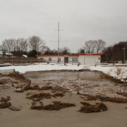 Daisy wütet an der Ostsee