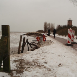 Daisy wütet an der Ostsee