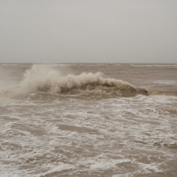 Daisy wütet an der Ostsee