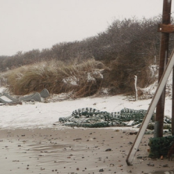 Daisy wütet an der Ostsee