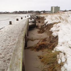 Daisy wütet an der Ostsee