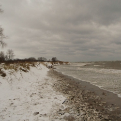 Daisy wütet an der Ostsee