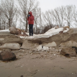 Daisy wütet an der Ostsee