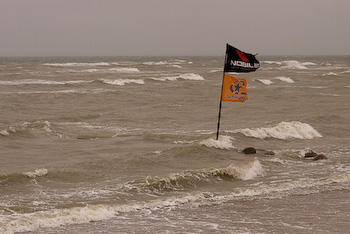 Hochwasser in Pelzerhaken und Rettin an der Ostsee