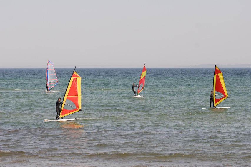 Ostwind in Pelzerhaken-Rettin an der Ostsee