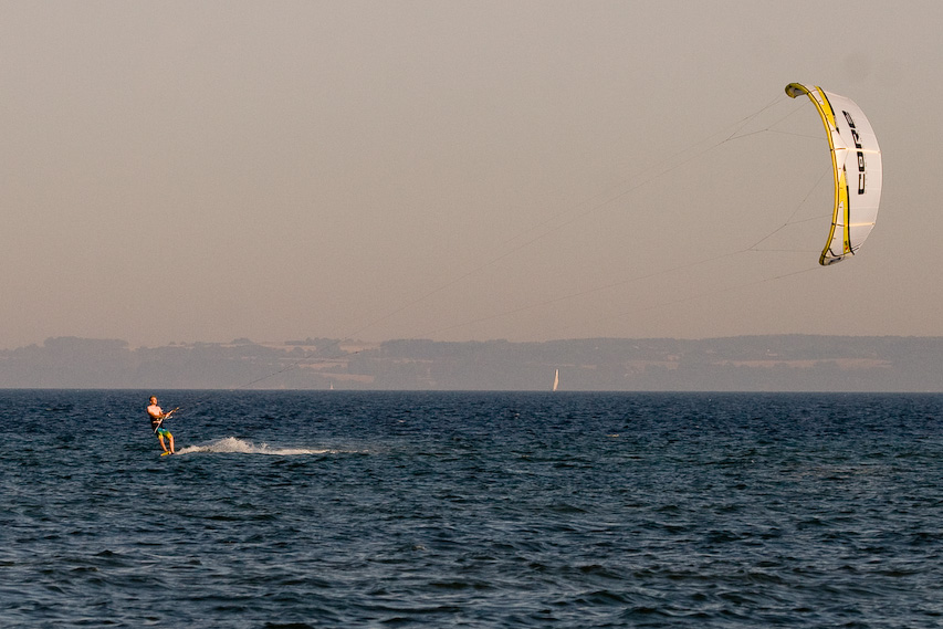 Kitesurfer auf der Ostsee