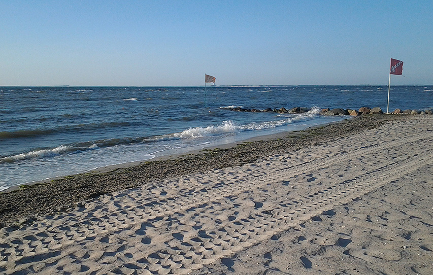 Endlich Ost-Wind in Rettin an der Ostsee