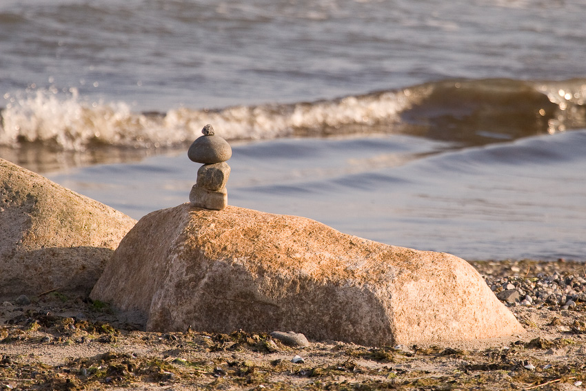 Sommerwetter in Rettin an der Ostsee - perfekt zum Stand Up Paddeln