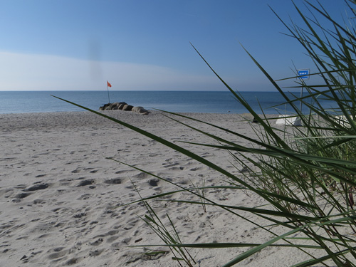 Sommerstimmung am Surfstrand von Rettin an der Ostsee