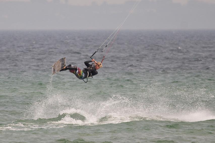 Kitesurfen in Rettin an der Ostsee